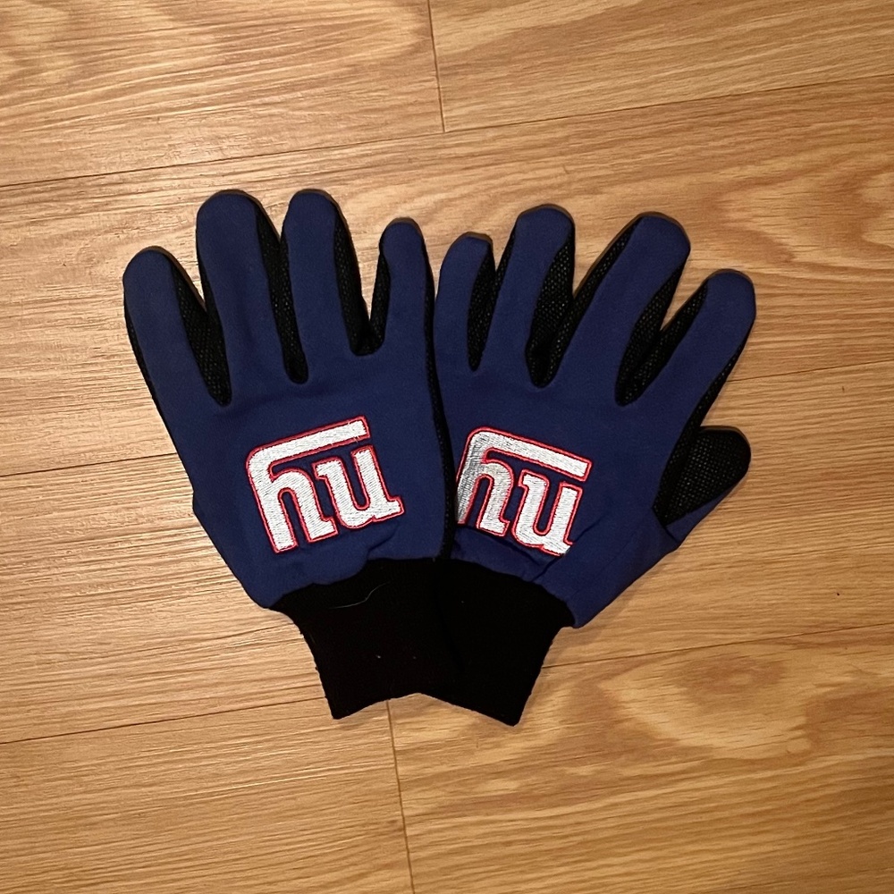 NY football Giants Gloves